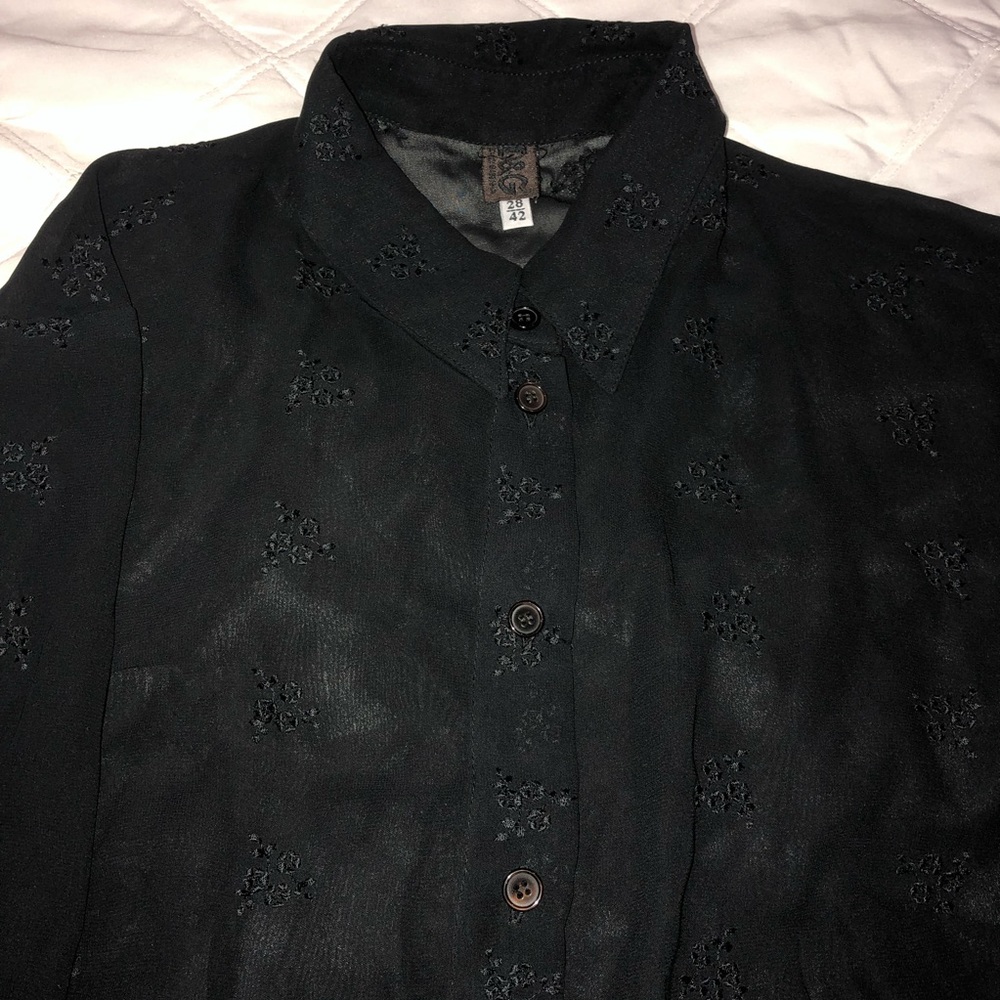 Vintage Dolce & Gabbana Sheer Blouse